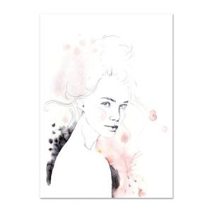 Plakát Leo La Douce Miss Louise, 21 x 29,7 cm