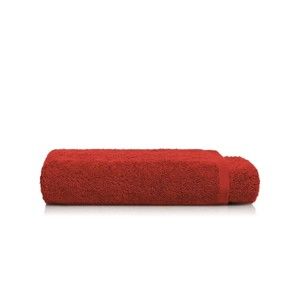 Červený bavlněný ručník Maison Carezza Marshan, 50 x 100 cm