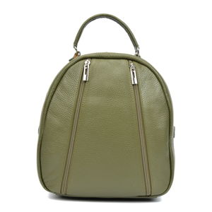 Zelený kožený batoh Isabella Rhea Gallo Cerelia