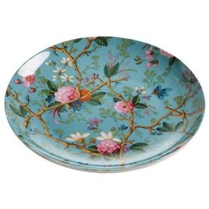 Dezertní talíř z kostního porcelánu Maxwell & Williams Kilburn Vicotrian Garden, ⌀ 20 cm