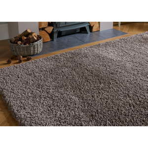 Hnědý koberec Flair Rugs Sparks, 80 x 150 cm