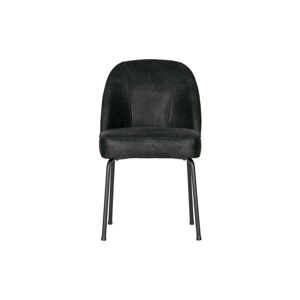 Černé kožené jídelní židle v sadě 2 ks Vogue – BePureHome