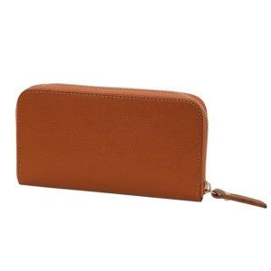 Tmavě oranžová peněženka z pravé kůže Andrea Cardone Paresso