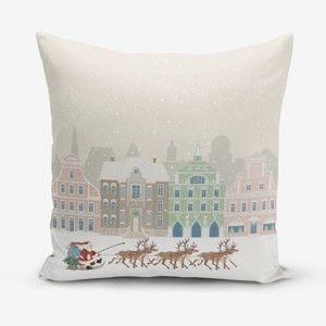 Povlak na polštář s příměsí bavlny Minimalist Cushion Covers Christmas, 45 x 45 cm