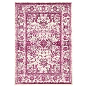 Růžový koberec Zala Living Glorious, 140 x 200 cm