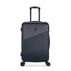 Tmavě modrý cestovní kufr na kolečkách GENTLEMAN FARMER Sento Valise Weekend, 64 l