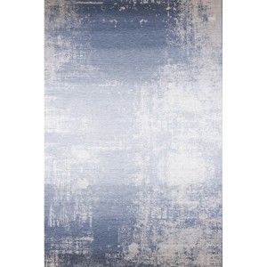 Modrý koberec Kate Louise, 80 x 150 cm