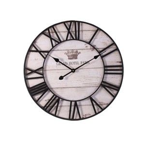 Nástěnné hodiny ze dřeva Last Deco Ghana, ø 60 cm