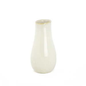 Krémově bílá keramická váza Simla Soft, výška 19 cm