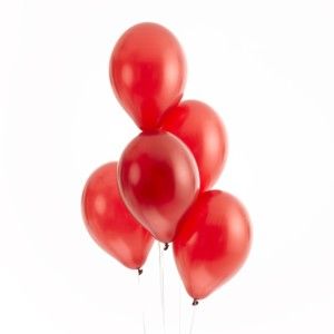 Sada 50 červených balónků Neviti Party