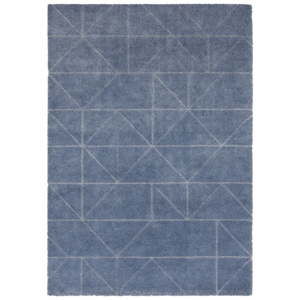 Modrý koberec Elle Decor Maniac Arles, 80 x 150 cm