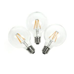 Sada 3 LED žárovek Bulb Attack POP Crown, E27 4 W