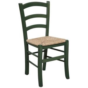 Zelená židle z bukového dřeva Crido Consulting Alis
