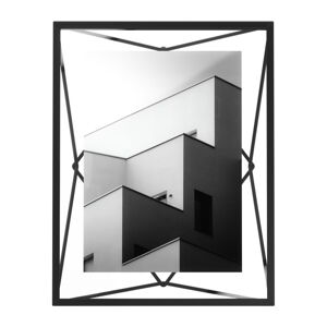 Černý kovový rámeček stojací/na zeď 23x18 cm Prisma – Umbra