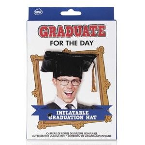 Nafukovací klobouk na promoci NPW Graduation Hat