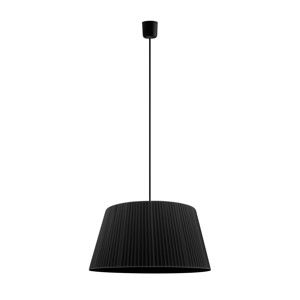 Černé stropní svítidlo Sotto Luce KAMI, Ø 54 cm