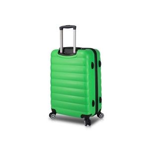 Zelený cestovní kufr na kolečkách s USB portem My Valice COLORS RESSNO Large Suitcase