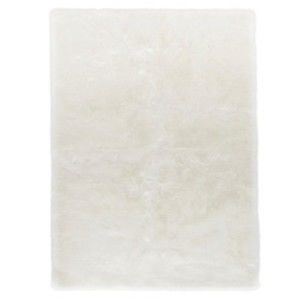 Bílý koberec z umělé kožešiny Mint Rugs Soft, 120 x 170 cm