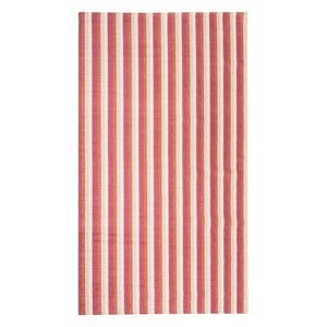 Červenooranžový koberec Floorita City Loft Stripes, 130 x 190 cm