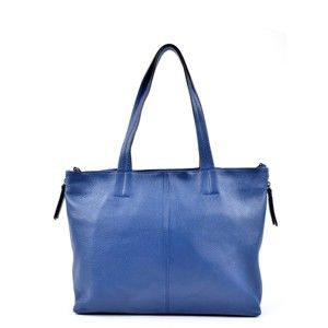 Modrá kožená kabelka Roberta M Awero Blu