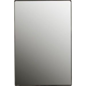 Nástěnné zrcadlo s černým rámem Kare Design Shadow, 90 x 60 cm