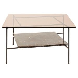 Kovový konferenční stolek Kare Design Salto, 80 x 80 cm