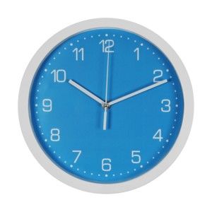 Modré nástěnné hodiny Just 4 Kids Arabic Dial, ⌀ 26,5 cm