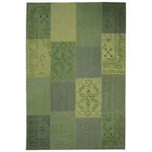 Zelený ručně tkaný koberec Kayoom Emotion, 120 x 170 cm