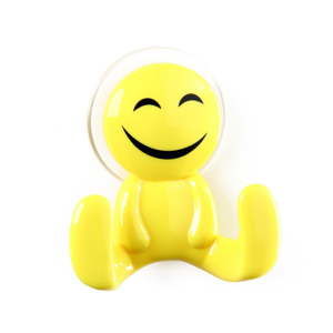 Žlutý háček ve tvaru panáčka Unimasa Happy