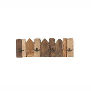 Dřevěný nástěnný věšák WOOX LIVING Nordic, šířka 50 cm
