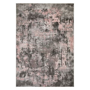 Šedorůžový koberec Flair Rugs Wonderlust, 80 x 300 cm