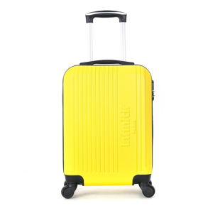 Žluté skořepinové zavazadlo na 4 kolečkách Vertigo Mount Cameroon