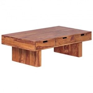 Konferenční stolek z masivního palisandrového dřeva Skyport Viviana