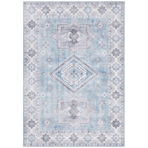 Světle modrý koberec Nouristan Gratia, 200 x 290 cm