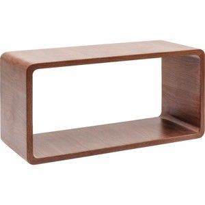 Konferenční stolek z ořechového dřeva Kare Design Cube