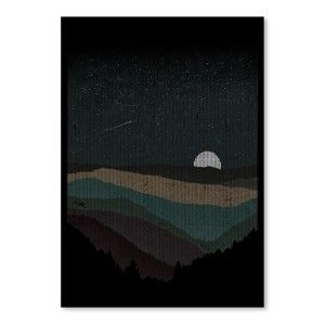 Plakát Moonrise od Florenta Bodart, 30 x 42 cm