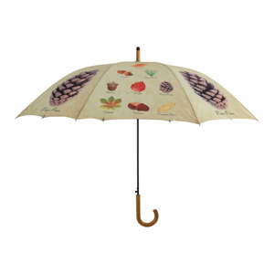 Holový deštník s designem listů a plodu Esschert Design, ø 120 cm