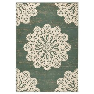 Zelený koberec Hanse Home Gloria Lace, 80 x 150 cm