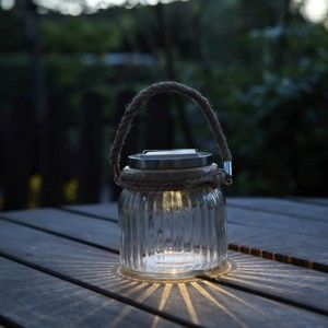 Lucerna Solar Energy Glass Jar