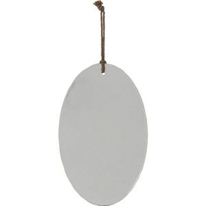 Nástěnné zrcadlo Kare Design Oval, 40 x 25 cm