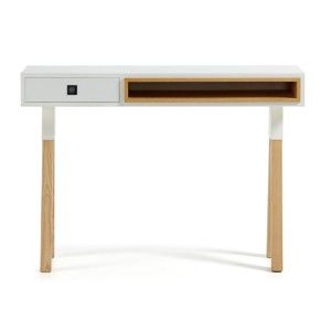 Bílý konzolový stolek La Forma Stick