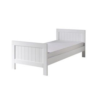 Bílá dětská postel Vipack Lewis, 200 x 90 cm