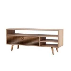 Dřevěný TV stolek Agapis Brown