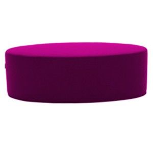 Fialový puf Softline Bon-Bon Felt Violet, délka 60 cm