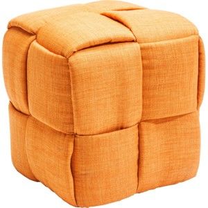 Oranžová stolička Kare Design Woven