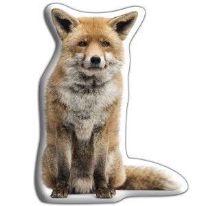 Polštářek s potiskem lišky Adorable Cushions