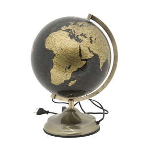 Stolní lampa ve tvaru glogusu Mauro Ferretti Globe Bronze, ø 25 cm
