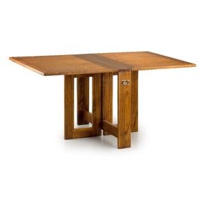 Skládací jídelní stůl ze dřeva Mindi Moycor Star, 165 x 50 cm
