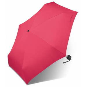Červený skládací deštník Ambiance Esprit, ⌀ 91 cm
