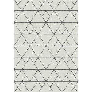 Bílý koberec Universal Nilo, 67 x 250 cm